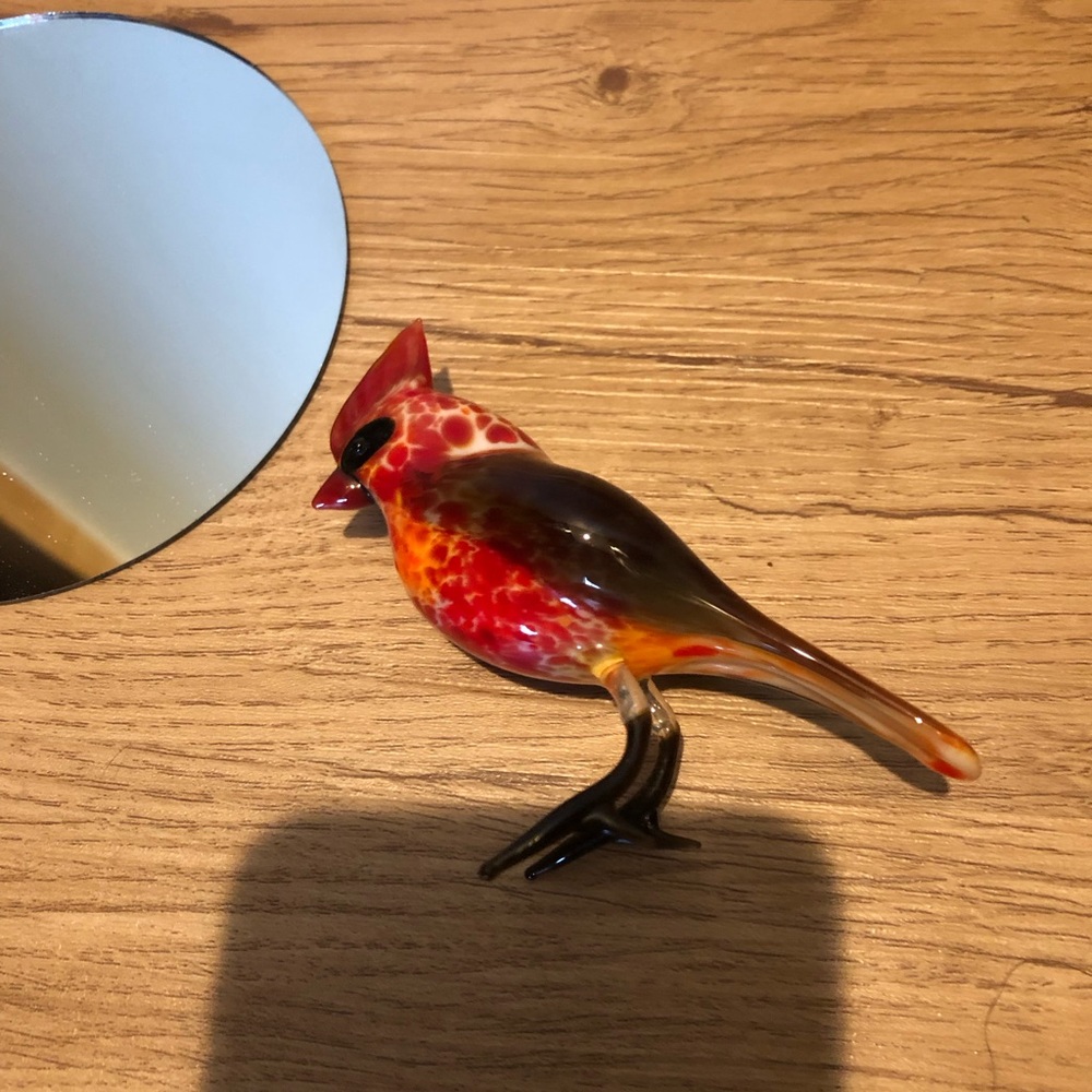 Hand blown glass